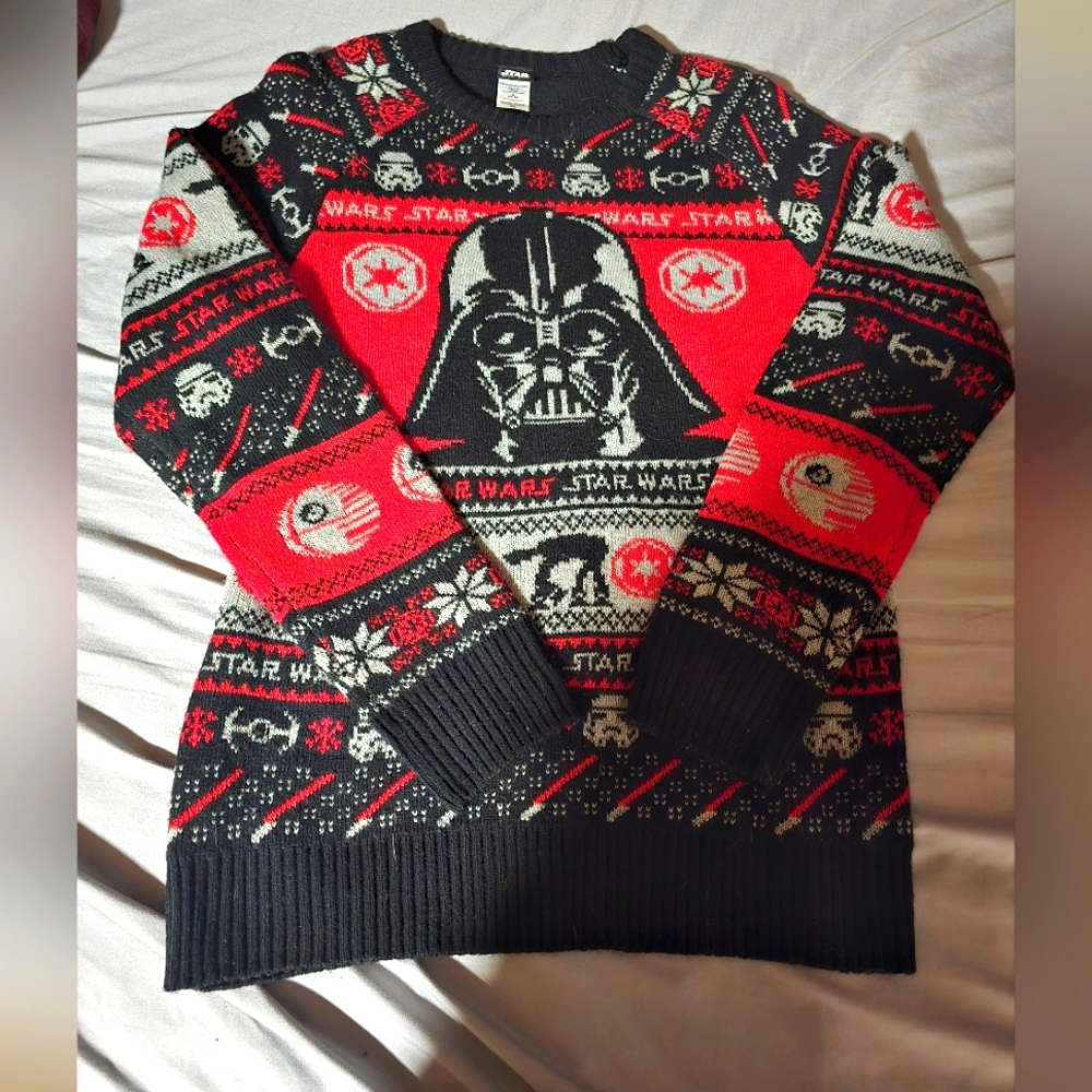Star Wars Darth Vader Christmas Sweater size Medium (38-40)